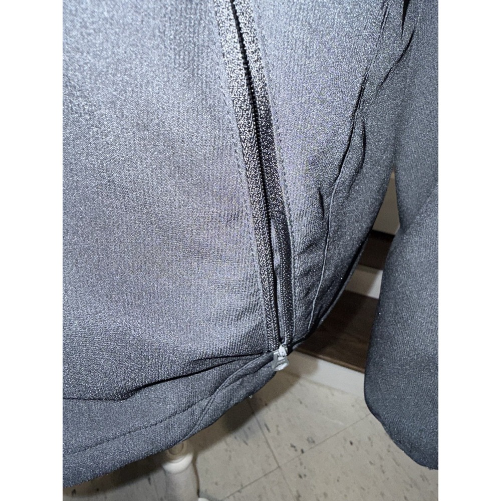 Adidas  Run Wind Ready Jacket Large Black Lightweight Hooded Youth Or S/m Adult - Picture 6 of 15